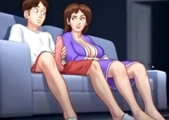 Scorching bhabi makes an appearance in Summertime Saga