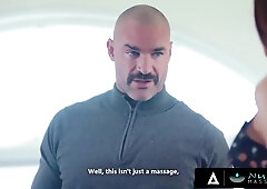 Hot Milf, Sheena Ryder And Melissa Stratton - Steamy Threesome With Boss And Her Sexy Intern