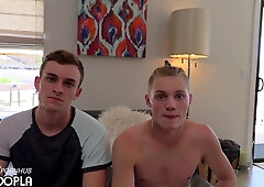 Long Dick Jimmy Gives Leonardo His Hard Cock