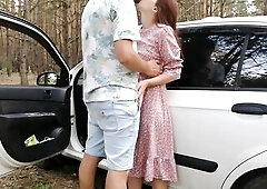 a walk in the forest ended with sex