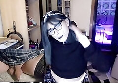 Pierced shemale, amateur sissy