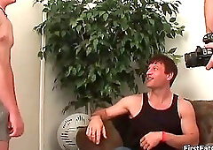 Adam gets his anus fucked by gay cock 2