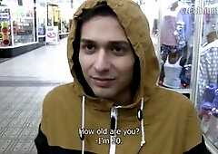 Bareback, oral pleasure, outdoor