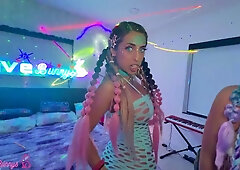 Mira Luv Luna Columbiana Deepthroat Brian Omally Under Blacklight Lasers