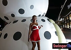 Xmas special with his big ass Thai girlfriend who likes to twerk