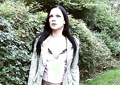 Skinny Runaway College Babe misleaded To To Rough Anal MMF Threeway