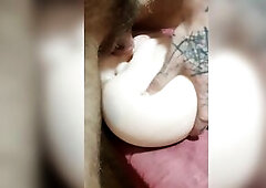 FTM trying to bang a doll