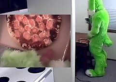 Irradiated Rabbit in Extra Cheese - Fursuit Furry Fur Cum