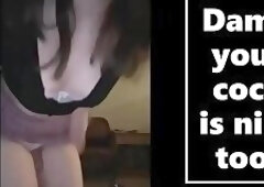 Amateur Flashes a Big Ass & Nice Cock