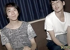 Gay asian twink plowing ass