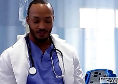 Mischevious gay patient at hiospital