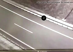 Sexually Excited Trucker, Stop, Run, and let Suck his Balls Empty