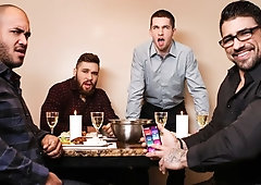 Fucked-up anal sex with horny Ryan Bones and Thyle Knoxx