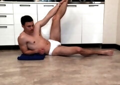 Solo and curious teenager Alex Sport explores his body