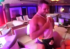 Gods Of Men - American in the underwear blowjob cum