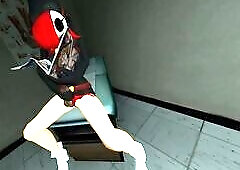 Shygal Ebony jerk'n'it
