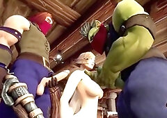 Gang-bang, world of warcraft, gangbang