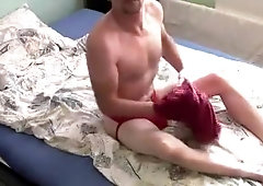 My recent Schlong, stroke my Strapon and show my Arse