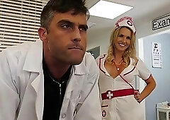 Gorgeous Trans Nurse Kayleigh Coxx gets fucked by Dr Lance Hart