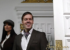 Blondie fucking her guard