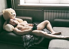 Naked and afraid uncensored, naked around the house, bound and jerked off