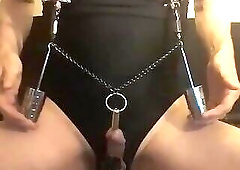 Extreme kinky urethral streching masoslut electrotorture