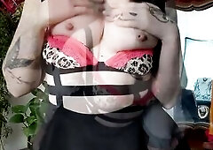 Bastienne Cross Humiliates Panty Sniffer with Cunt, Booty & Foot Worship, Light Ballbusting JOI PREV