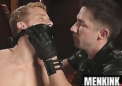 Dominant Eddie Patrick ripped submissive sluts ass Dylan Tides