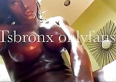 Dark Chocolate Big Dick Tranny Br0nx 3