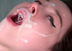 Cumshots Compilation - Sperm Drenched Sluts