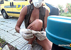 Flash, up shorts, tight short shorts shopping