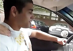 Muscle amateur oral sex and cumshot