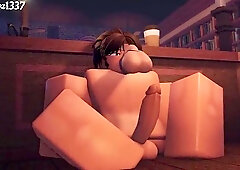 Femboy roblox gets juice pied