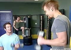 Hot son anal with cumshot