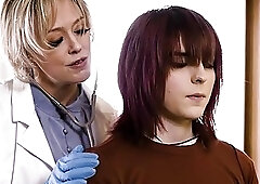 Ella is secretly taken aback by the beauty of doctor Dee and nurse Khloe's