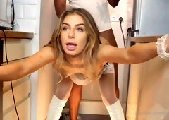 Whats the blondes name?: Cowgirl, Missionary  Babe Porn