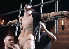 Dom Eddie Patrick gets bound tormented and edged