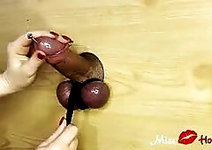Extreme sperm extraction methods. Painful but effective.