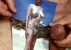 Unloads big cum tribute