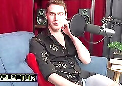 GUY SELECTOR - Scott DeMarco Meets His Match When Atlas Steele Starts Flirting Mid Interview