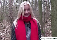 Cayla Trades Blowjob For Cash