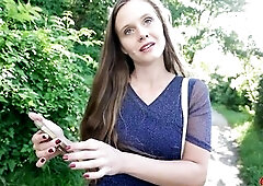 GERMAN SCOUT - Natural Beauty Riddy with curly Vagina get multiple Climax at Pick Up Casting