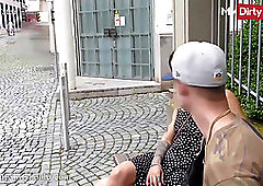 Public Bareback Hardcore Sex With Horny Tattooed Chick (CurlyCate) - My Dirty Hobby