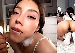 Intense Anal & 💦 Squirt HUGE Cumshot on My Face!