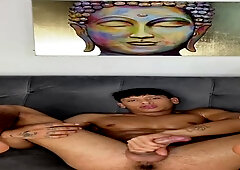 East Boys - Very cute amateur feet teasing on webcam