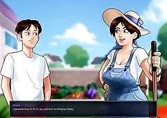 Summertime Saga: Lascivious Cougar mother I'd like to fuck From The Garden-Ep23