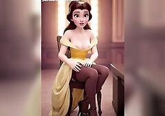 Belle from Girl and the Brute CG toon animation