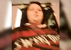 quick peep show from a big beautiful woman