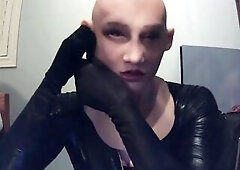 Anine and May in ebony Pt3! Masking May ontop of female mask Anine!