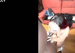 REDHEAD LATINA MILF FUCKING ON THE MASSAGE TABLE - Black